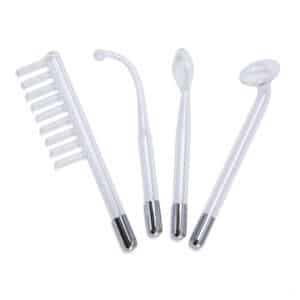 IBNUSA™ 4pcs Replacement Glass Tube for High Frequency Facial Skin Care Wand