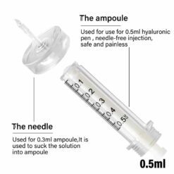 IBNUSA™ 0.3ml 0.5ml Ampoule Head and Needles for Hyaluron Pen - Image 6