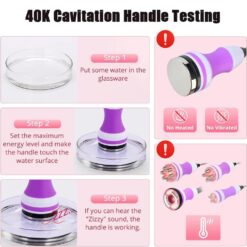 Alternative view of 5 in 1 40K Ultrasonic Cavitation Machine Vacuum RF Slimming Machine