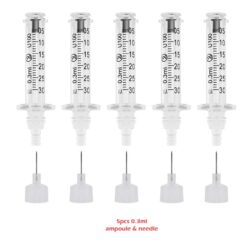 Alternative view of IBNUSA™ 0.3ml 0.5ml Ampoule Head and Needles for Hyaluron Pen