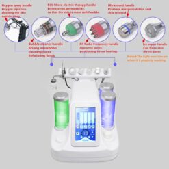 6 in 1 Hydra Dermabrasion RF Vacuum Hydro Water Oxygen Jet Peel Machine-iBeautyneed