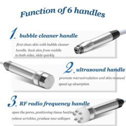 6 in 1 Hydra Dermabrasion RF Vacuum Hydro Water Oxygen Jet Peel Machine-iBeautyneed