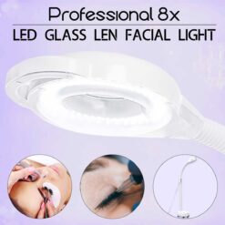 IBNUSA™ 8x Diopter 120 LED Magnifying Floor Stand Lamp for Beauty Salon - Image 6