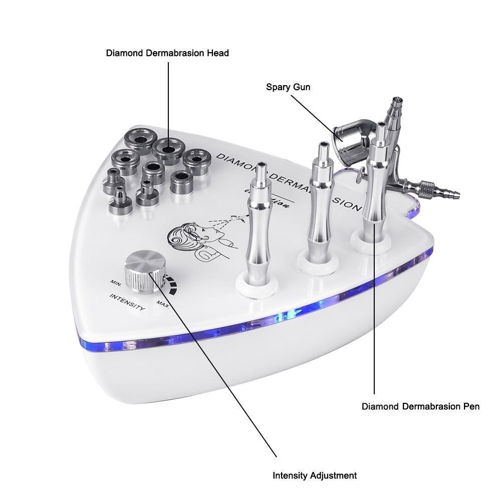 IBNUSA™ Diamond Microdermabrasion Dermabrasion Mini Injection Machine - Image 3
