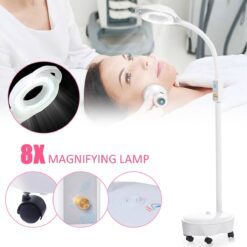 Alternative view of IBNUSA™ 8x Diopter 120 LED Magnifying Floor Stand Lamp for Beauty Salon
