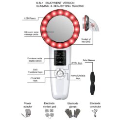 IBNUSA™ 6 in 1 EMS Ultrasonic Cavitation Slimming and Beautifying Machine - Image 4