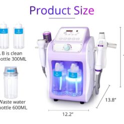 IBNUSA™ 6 in 1 Hydrodermabrasion Treatment Hydrafacial Machine - Image 3