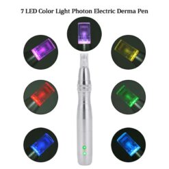 7 LED Photon Micro-Needling Electric Derma Pen With Micro Needle-iBeautyneed