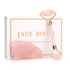 Original Jade Roller and Gua Sha Tools Set Anti Aging Face Roller-iBeautyneed
