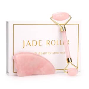 Original Jade Roller and Gua Sha Tools Set Anti Aging Face Roller-iBeautyneed
