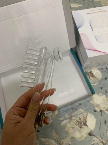 IBNUSA™ 4 in 1 High Frequency Facial Electrode Wand Wrinkles Acne Tool photo review