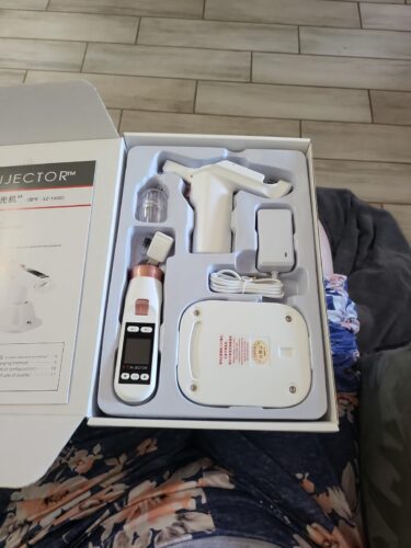 IBNUSA™ EZ Negative Pressure Injector Mesotherapy Hydrolifting Gun photo review
