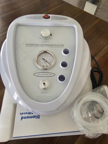 IBNUSA™ Diamond Microdermabrasion 65-68cmHg Suction Power Microderm Machine photo review