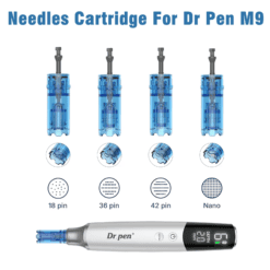 20pcs Dr. pen M9 18/36/42/ Round Nano Bayonet Cartridge Needles Needle Length 0.25MM