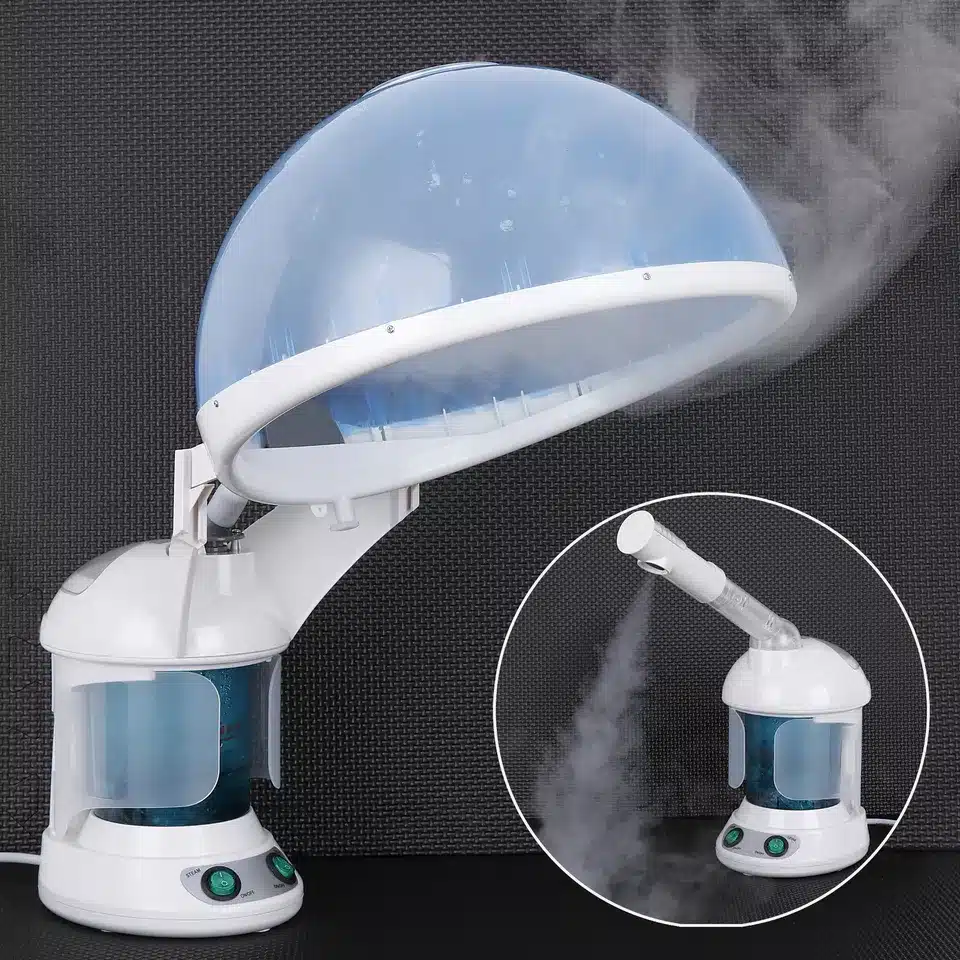 2 in 1 Hair and Facial Steamer w/ Bonnet Hood Facial Ozone Steamer - Image 3