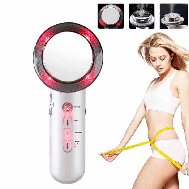 3 in 1 Ultrasonic Cavitation Cellulite Remover Massager Slimming Machine-iBeautyneed