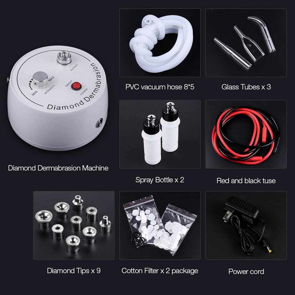 IBNUSA™ 3 in 1 Diamond Dermabrasion Spray Exfoliation Facial Machine - Image 11