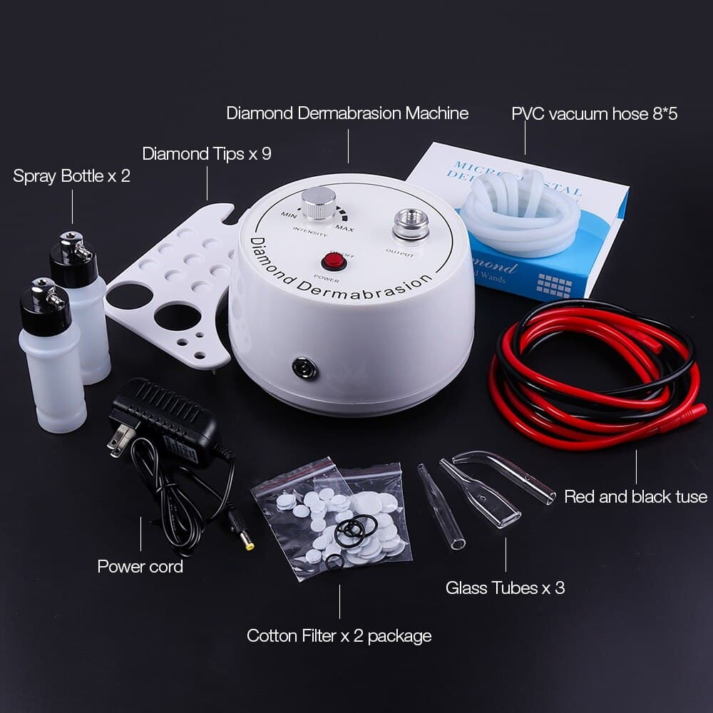 IBNUSA™ 3 in 1 Diamond Dermabrasion Spray Exfoliation Facial Machine - Image 12