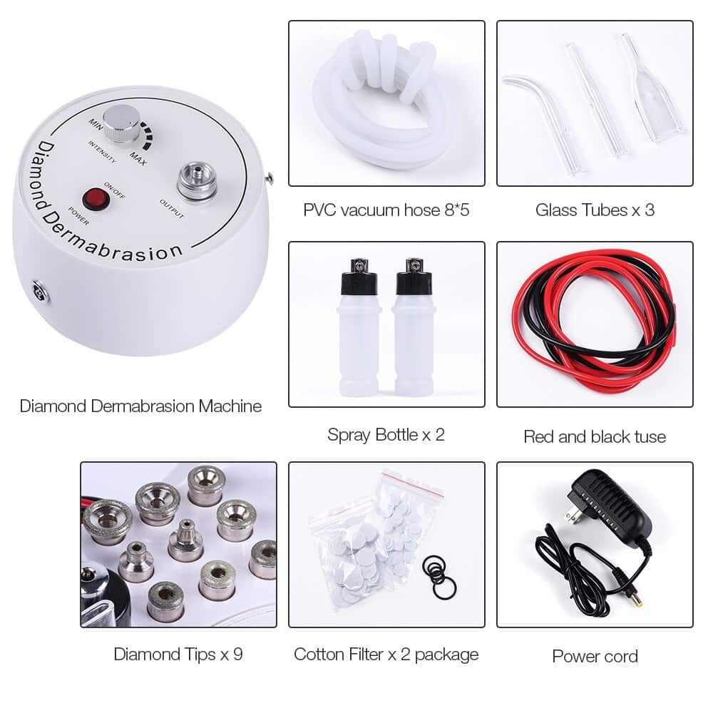 IBNUSA™ 3 in 1 Diamond Dermabrasion Spray Exfoliation Facial Machine - Image 10