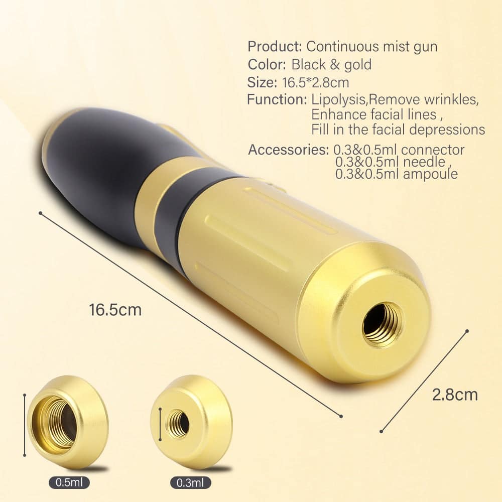 IBNUSA™ 2 in 1 0.3ml/ 0.5ml Hyaluron Pen Lip Filler Kit - Image 5