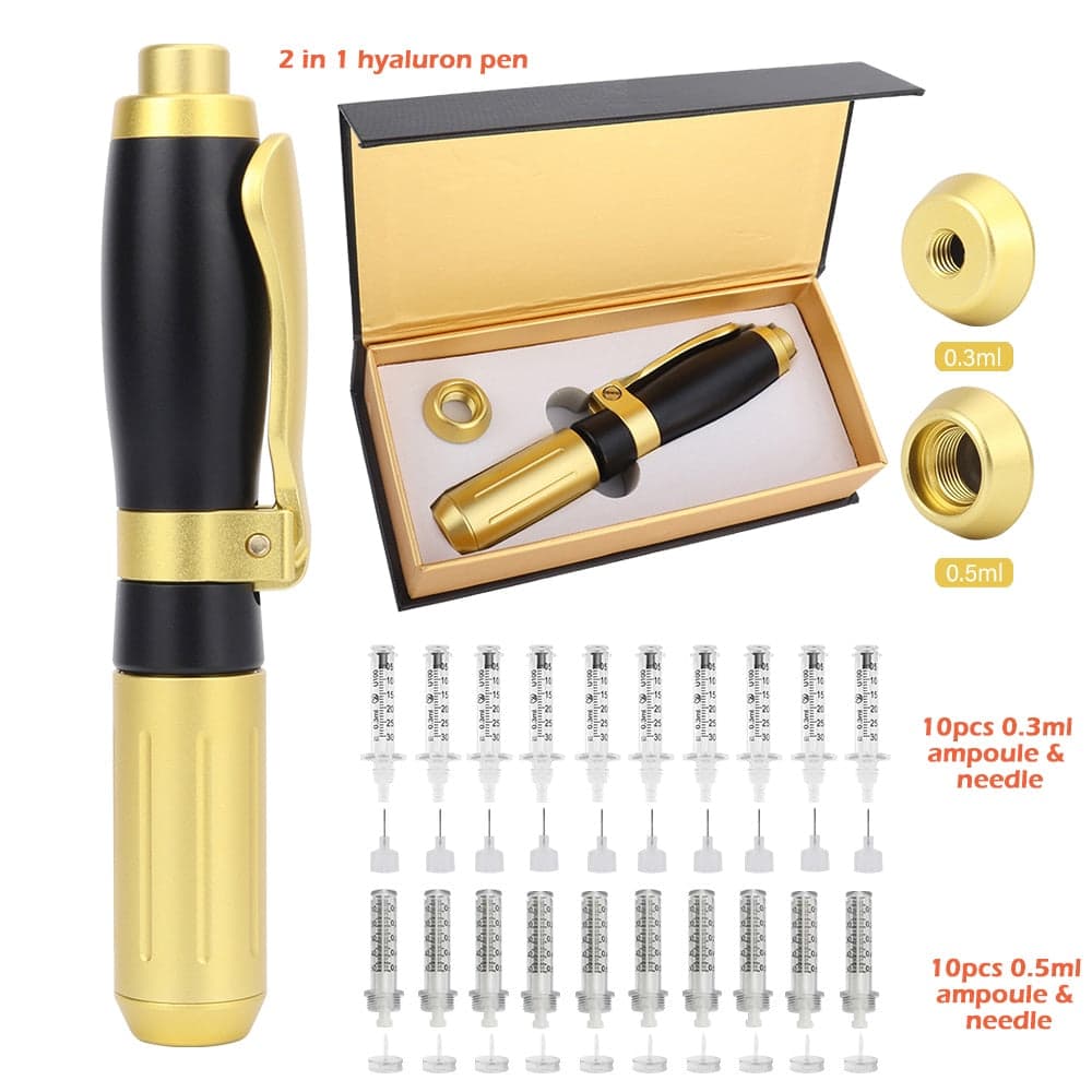 IBNUSA™ 2 in 1 0.3ml/ 0.5ml Hyaluron Pen Lip Filler Kit - Image 3