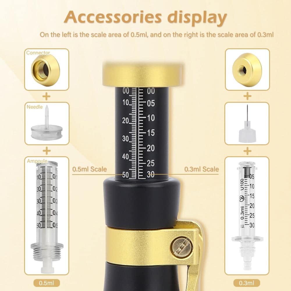 IBNUSA™ 2 in 1 0.3ml/ 0.5ml Hyaluron Pen Lip Filler Kit - Image 10