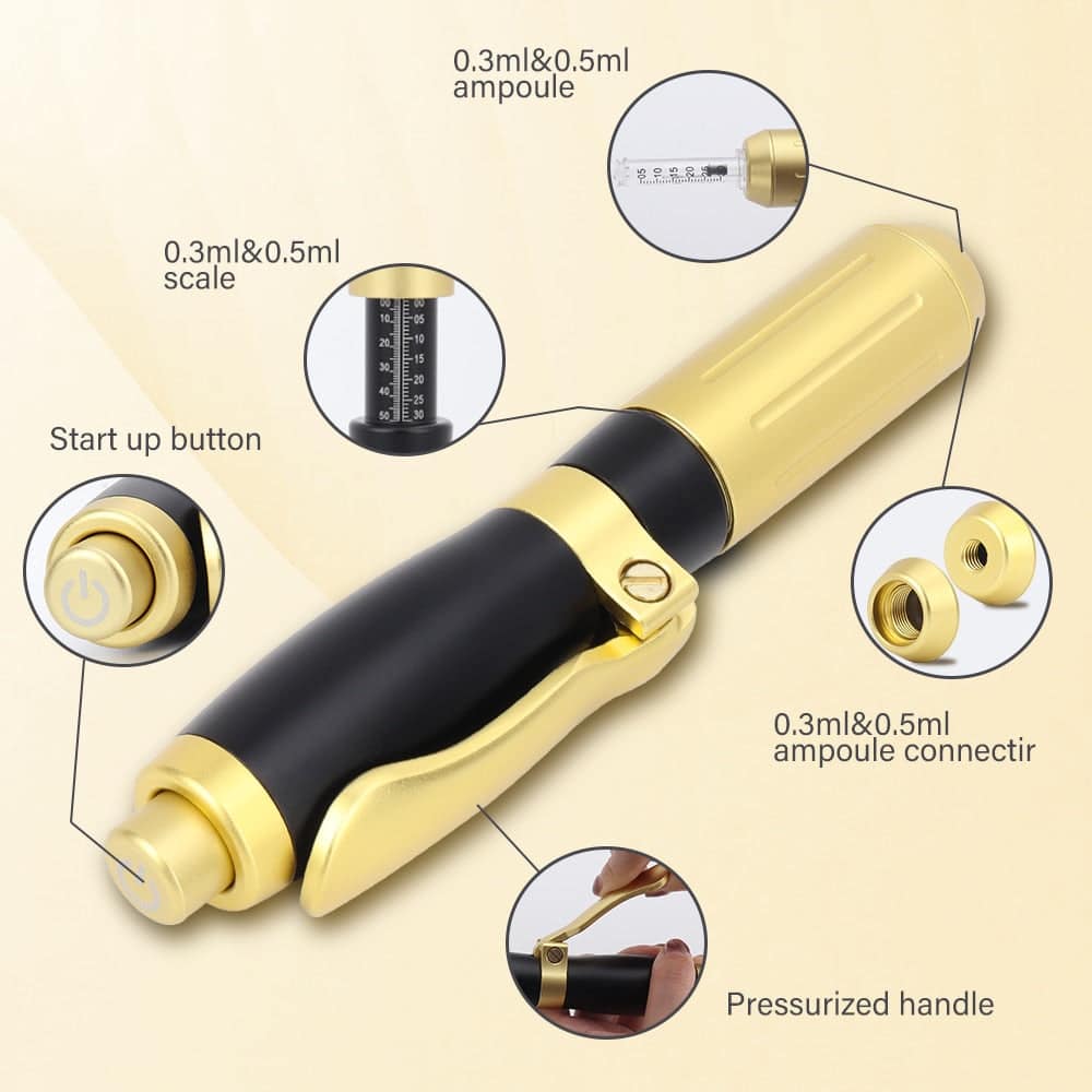 IBNUSA™ 2 in 1 0.3ml/ 0.5ml Hyaluron Pen Lip Filler Kit - Image 9
