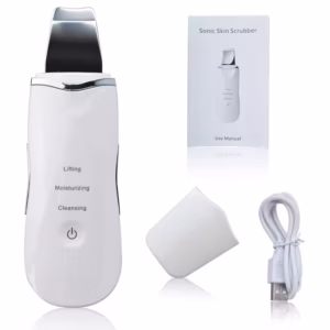 Ultrasonic Deep Face Cleaning Scrubber Facial Clean Skin Peeling Spatula