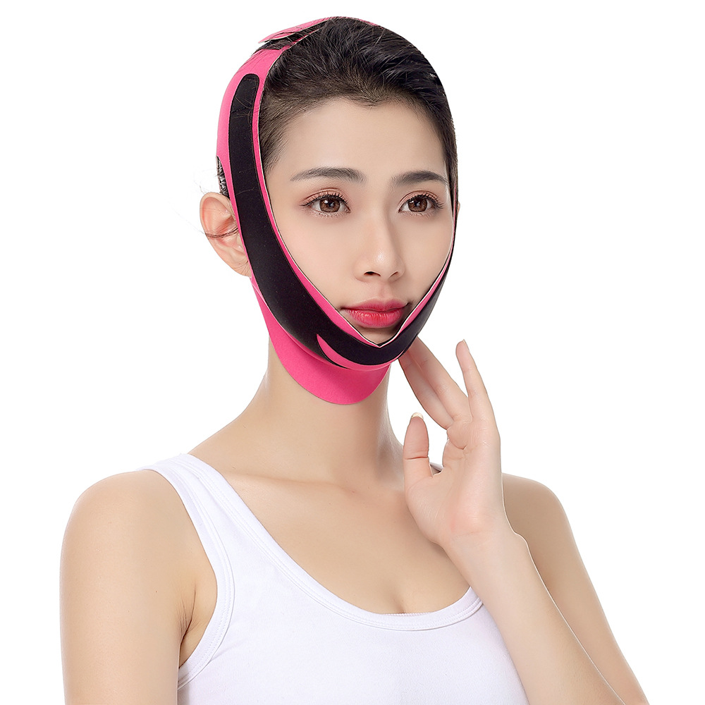 Double Chin Reducer Face Slimming Strap V Line Lifting Face-belt Chin Strap  For Women and Men Tightening Skin Preventing Sagging 