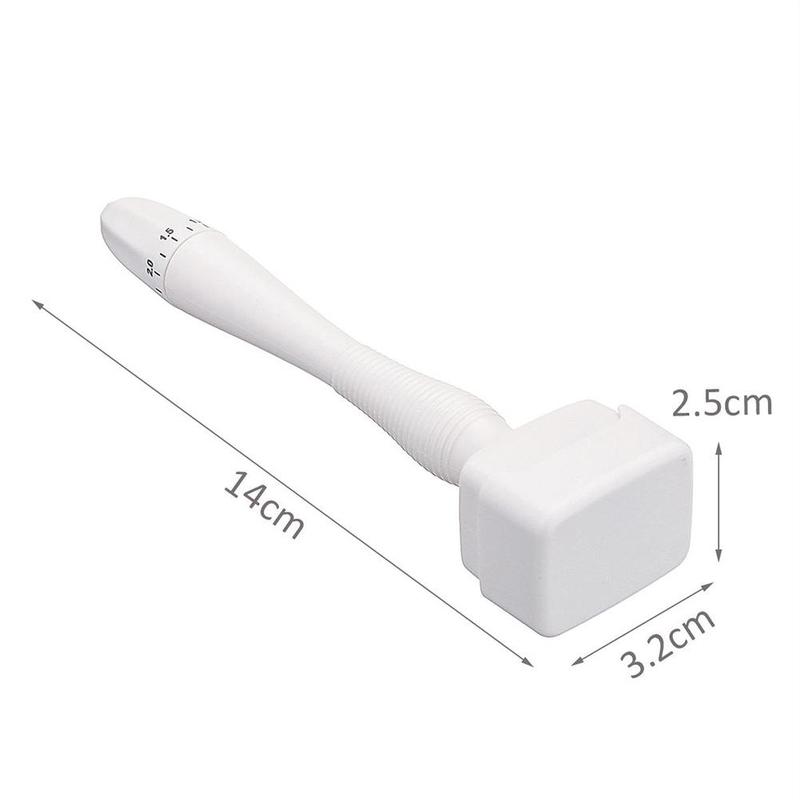 DRS 0-0.3MM Adjustable 140 Pins Stamp Microneedle Derma Roller Anti-Aging-iBeautyneed