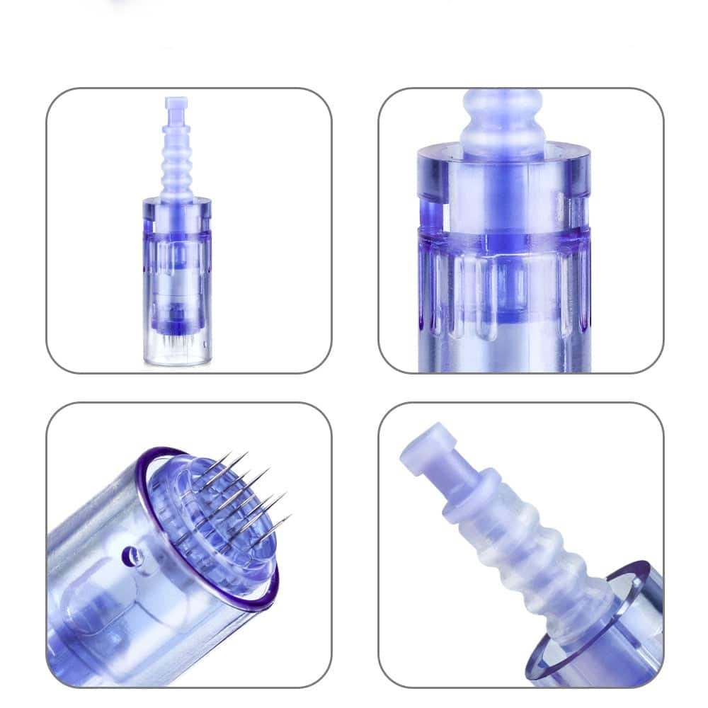 50pcs Derma Pen Needle 9/ 12/ 36/ 42/ Nano Cartridges Bayonet For Dr.pen Ultima A6-iBeautyneed