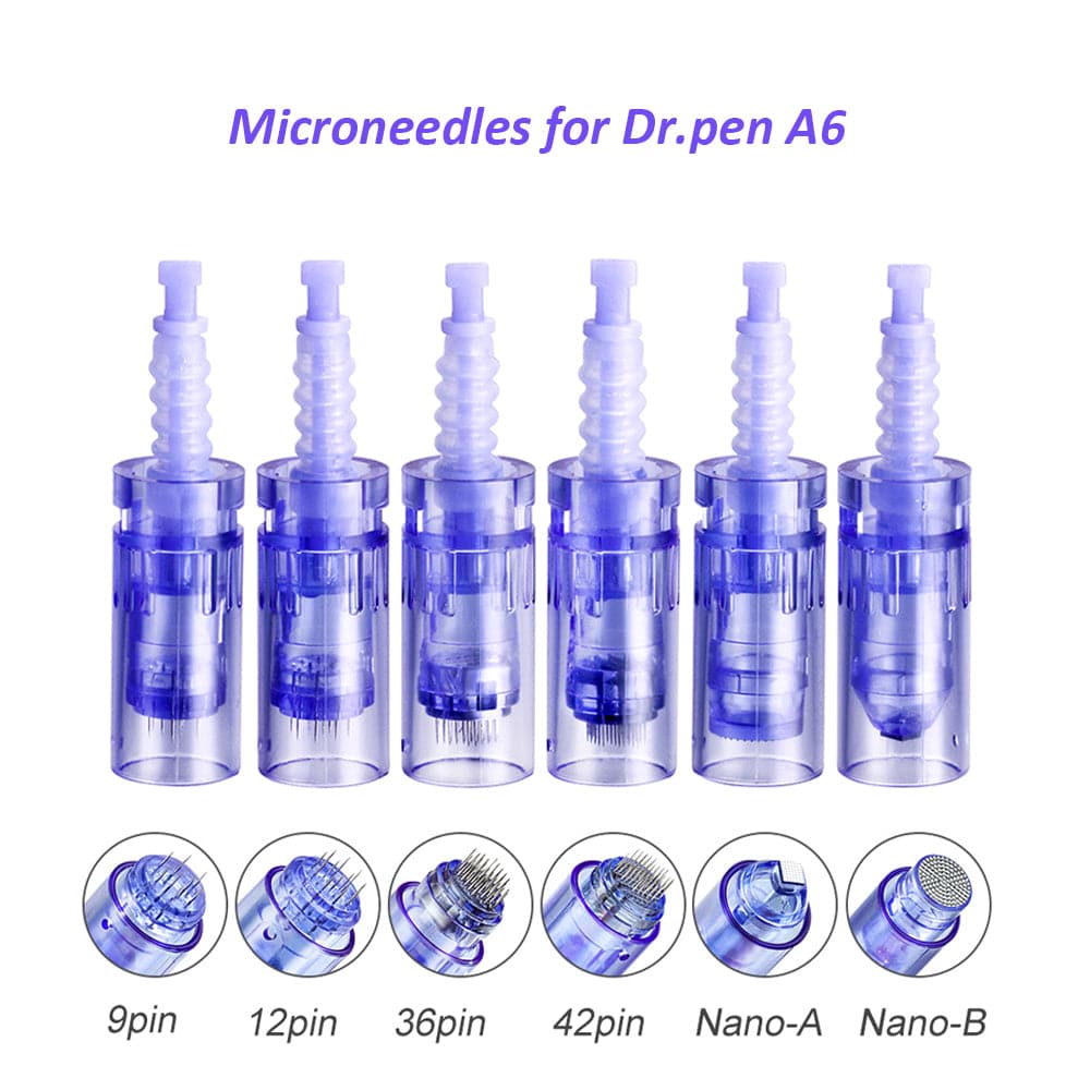 50pcs Derma Pen Needle 9/ 12/ 36/ 42/ Nano Cartridges Bayonet For Dr.pen Ultima A6-iBeautyneed
