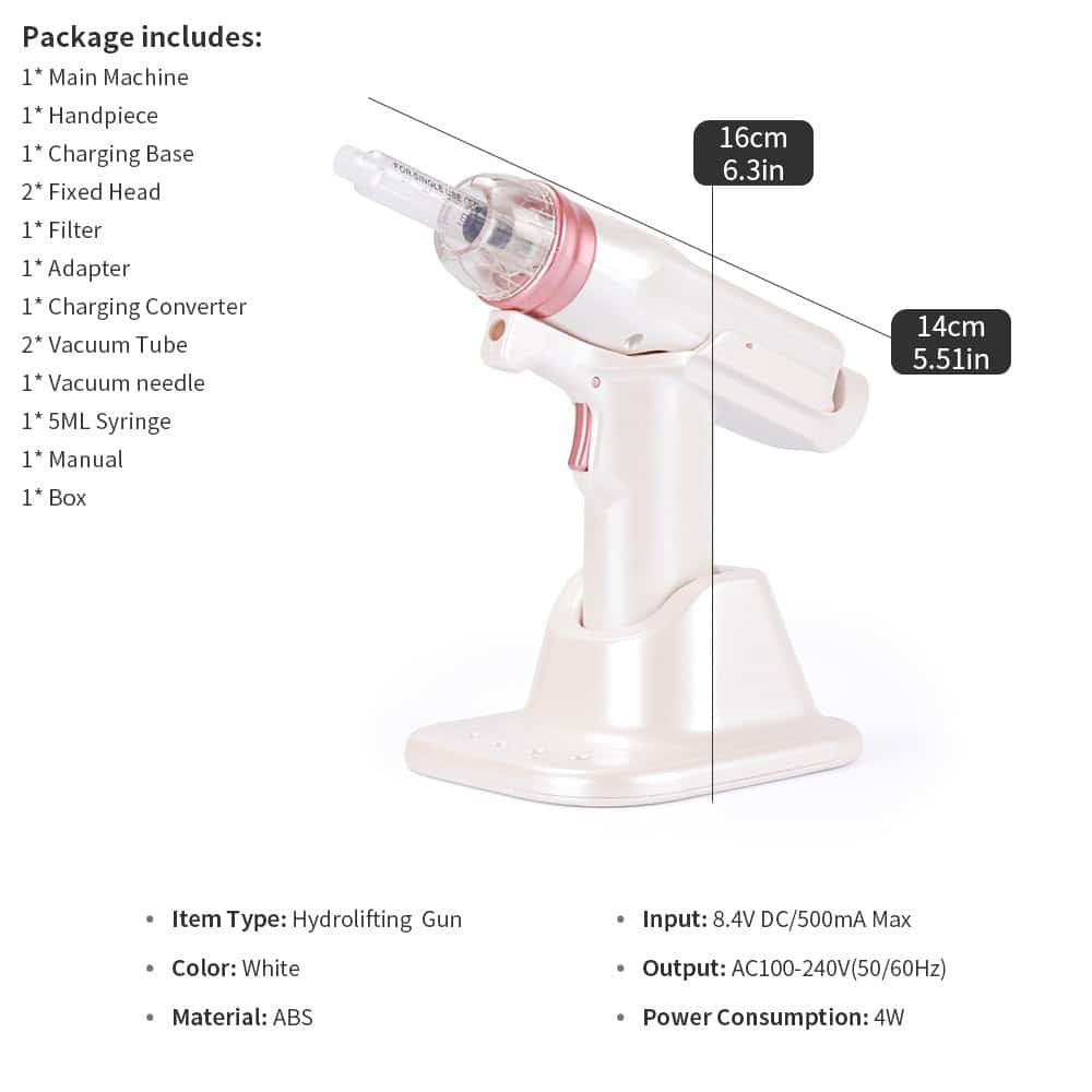 Mesotherapy EZ Negative Pressure Meso Microcrystal Gun-iBeautyneed