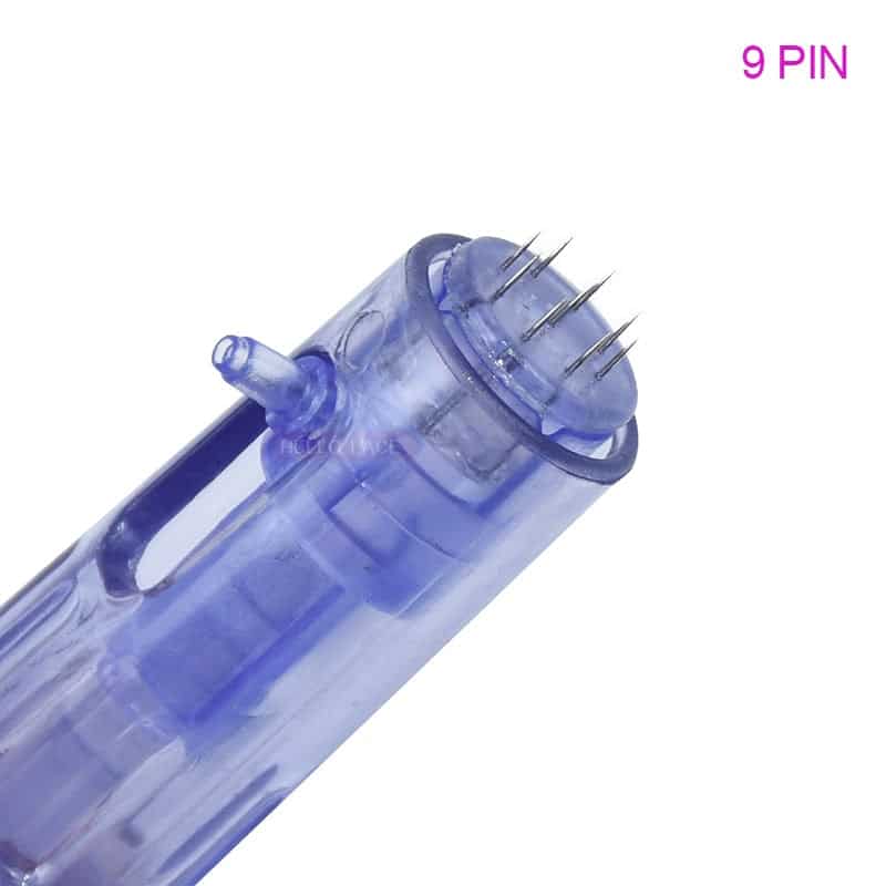 10 Pcs Microneedle Cartridges For 2 in 1 Hydra Injector Derma Pen Mesogun-iBeautyneed