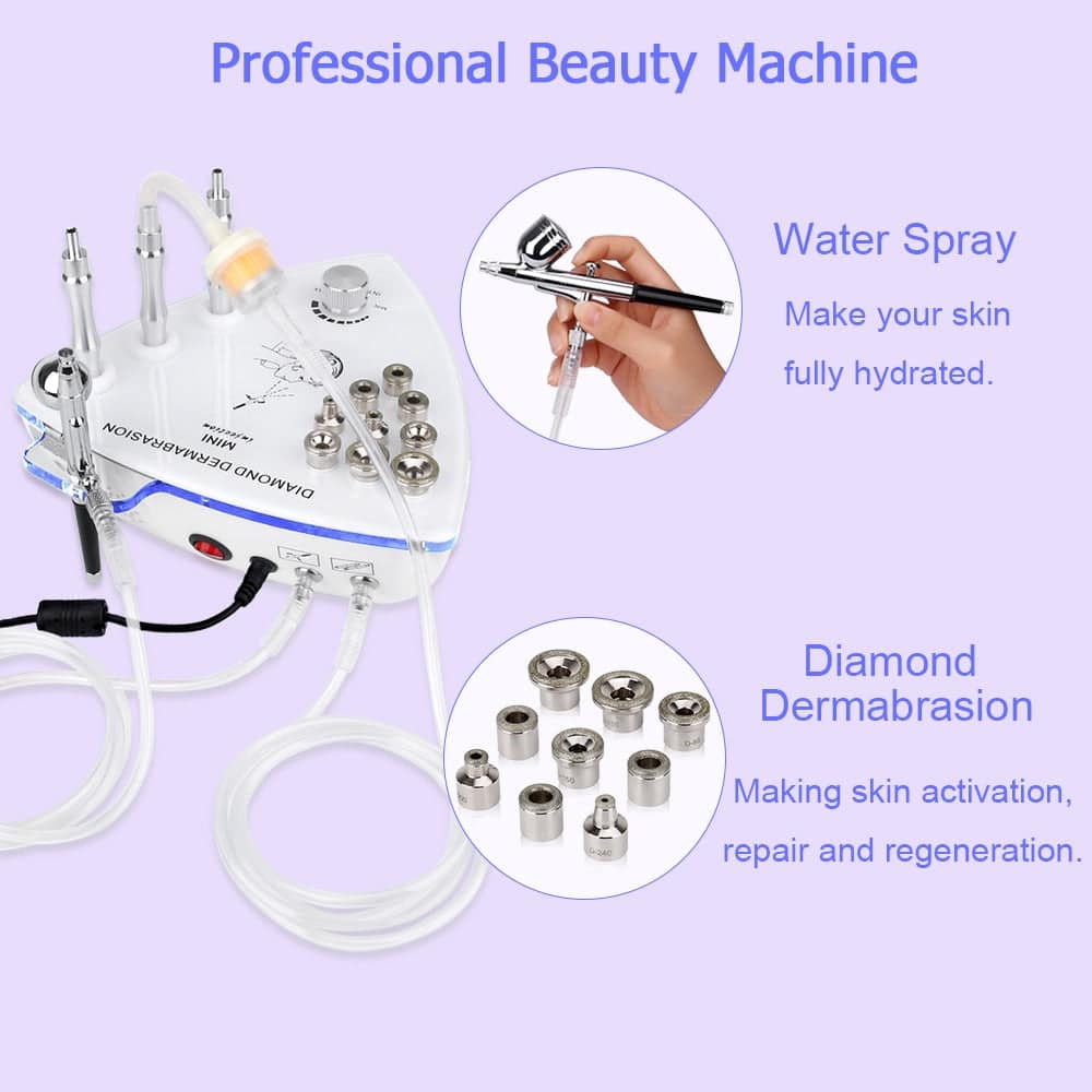 IBNUSA™ Diamond Microdermabrasion Dermabrasion Mini Injection Machine - Image 7