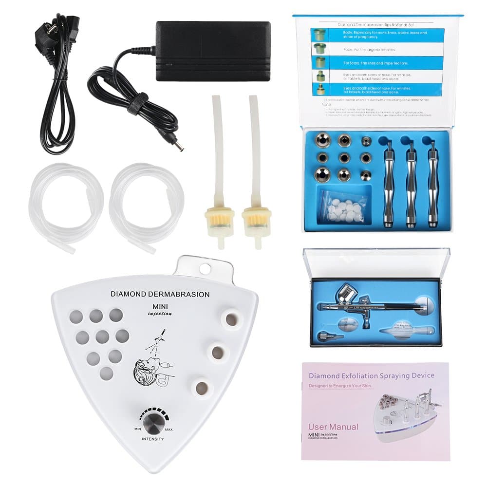 IBNUSA™ Diamond Microdermabrasion Dermabrasion Mini Injection Machine - Image 11