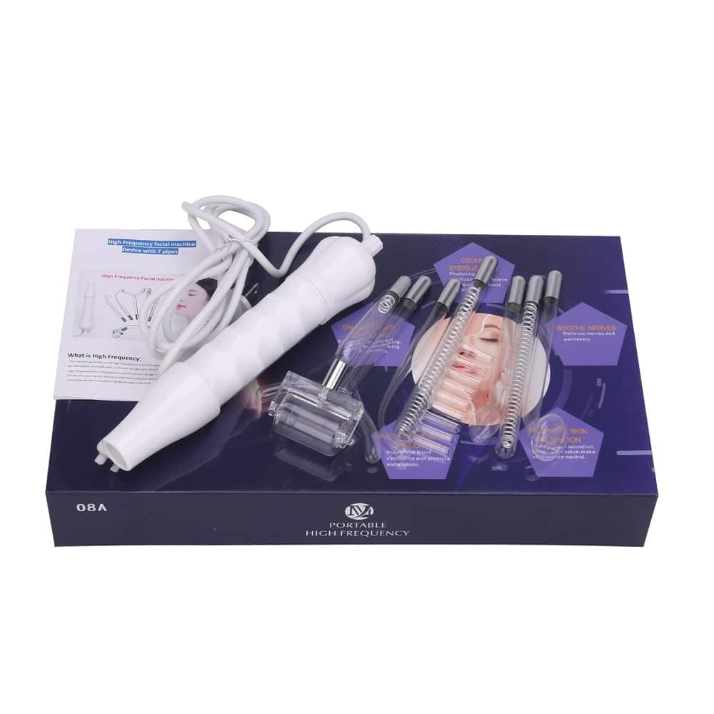 IBNUSA™ 7 in 1 High Frequency Wand for Facial Care Ance Treatment - Image 4