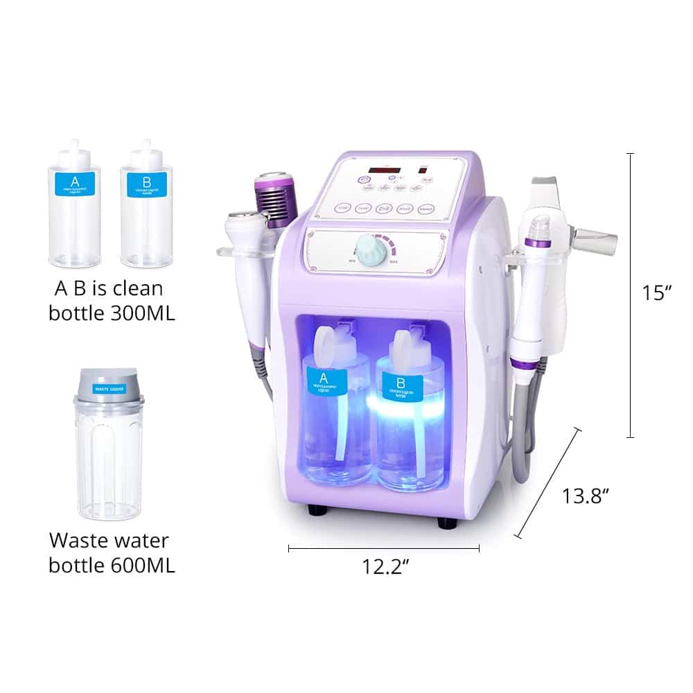 IBNUSA™ 6 in 1 Hydrodermabrasion Treatment Hydrafacial Machine - Image 7