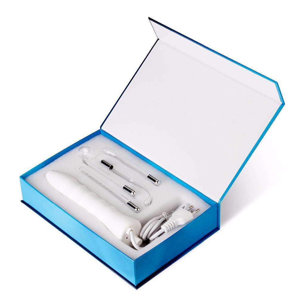 4 in 1 Portable High Frequency Facial Wand Wrinkle/ Spot/ Acne/ Mole Eraser-iBeautyneed