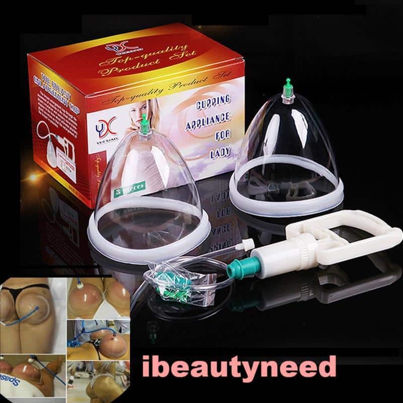 Handheld Vacuum Cupping Suction Device for Breast and Buttocks Lifting-iBeautyneed