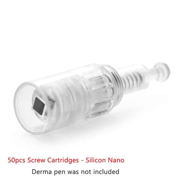 50 Pcs/lot Micro Needle 9 pin / 12 pin / 36 pin / nano Screw Cartridge For Derma Pen-iBeautyneed