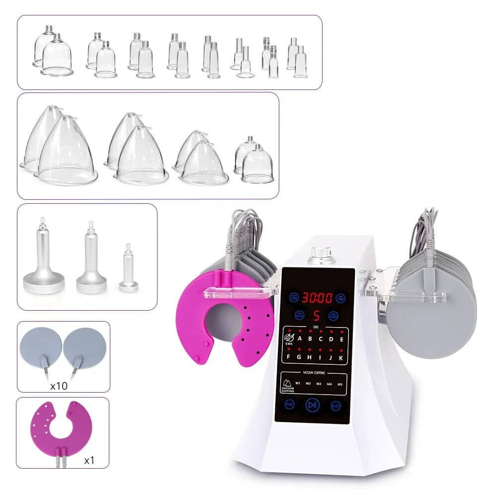 Body Sculpting Butt Lift Buttock Cups Cupping Cellulite Reduction Vacum  Lift Breast Enlargement Microcurrent Facial Toning Machine - China Breast  Enlargement and Buttocks Enlargement Machine