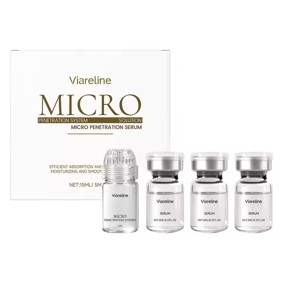 Viareline Collagen Anti-Wrinkle Essence Hydrating Firming Pore-Cleaning Moisturize Skincare Essence Anti-aging Essence Set